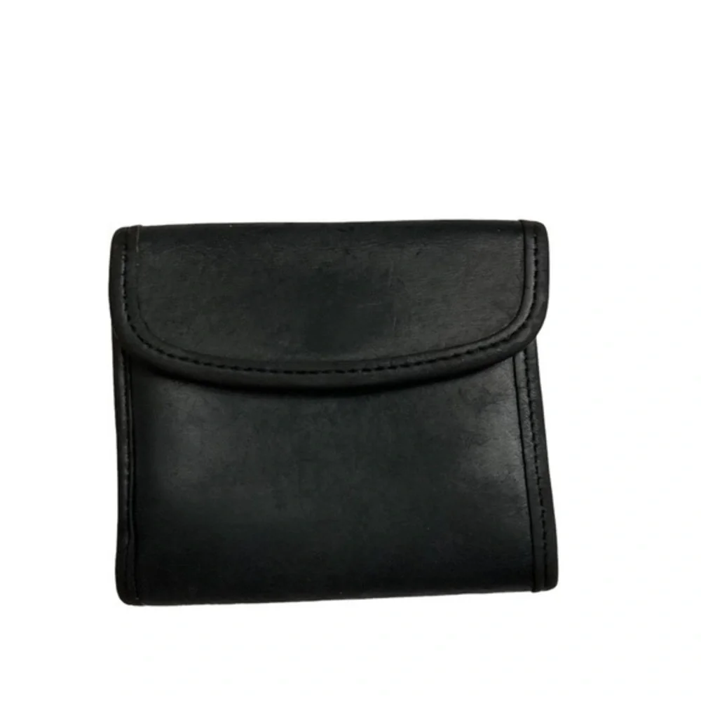 Coach vintage mini leather coin wallet